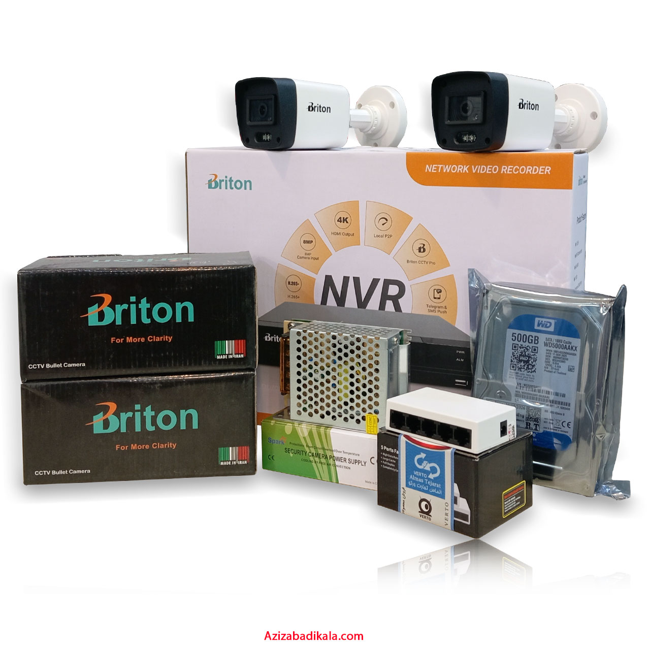 دوربین مداربسته ای پی اراک